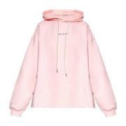 Marni Hoodie med logotyp Pink, Dam