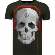 Local Fanatic Skull Bring The Beat - Herr T-shirt - 5779G Green, Herr