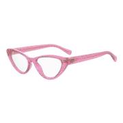 Chiara Ferragni Collection Rosa Glitter Solglasögon CF 7012 Pink, Dam