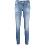 Dondup Smal passform jeans Blue, Dam