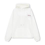 Marni Oversize-hoodie White, Dam