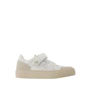 Ami Paris Vita/Multifärgade Läder Low-Top ADC Sneakers Multicolor, Uni...