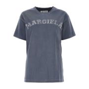 Maison Margiela Lyxig Dam T-Shirt Uppgradering - Högkvalitativt Tyg Bl...