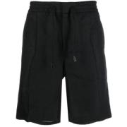 Brioni Shorts Black, Herr