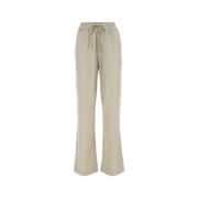 CO Wide Trousers Beige, Dam