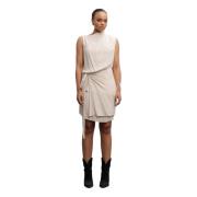 Ahlvar Gallery Telly short dress Beige, Dam