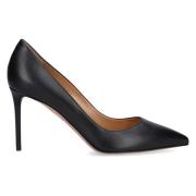 Aquazzura Eleganta spetsiga tåpumps Black, Dam