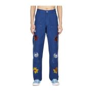 SKY High Farm Trousers Blue, Herr