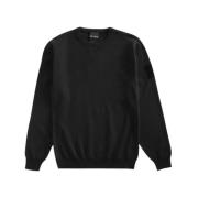 Outhere Svart Rund Hals Jersey Black, Herr