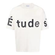 Études Spirit Big Logo T-shirt White, Herr