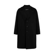 Neil Barrett Oversize Kimono - Svart Ull Black, Herr