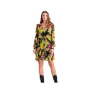 Twinset Kort Klänning Blommor - 44 Multicolor, Dam