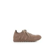 Alberto Fasciani Sabbia Mocka Sneakers med Kork Sula Beige, Dam