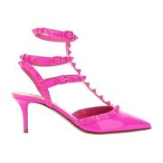 Valentino Garavani Rockstud Pumps Pink, Dam