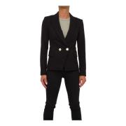 Liu Jo Super Slim Svart Jacka Black, Dam