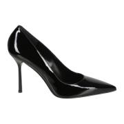 Sergio Levantesi Svarta Lackläderpumps Black, Dam