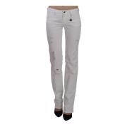 Costume National Vita Slim Fit Jeans Byxor White, Dam