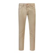 Incotex Trousers Beige, Herr