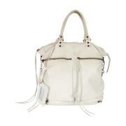 Balenciaga Vintage Pre-owned Läder totevskor White, Dam