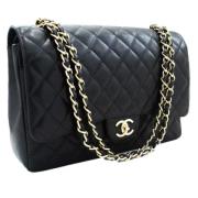 Chanel Vintage Pre-owned Läder chanel-vskor Black, Dam