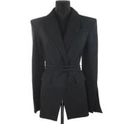 Mugler Pre-owned Pre-owned Ylle ytterklder Black, Dam