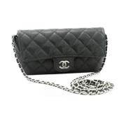 Chanel Vintage Pre-owned Läder chanel-vskor Black, Dam