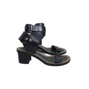 Isabel Marant Pre-owned Pre-owned Läder sandaler Black, Dam