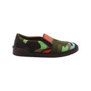 Valentino Vintage Pre-owned Canvas sneakers Multicolor, Herr