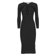 Coperni Midi Dresses Black, Dam