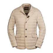 Moorer Vadderade Jackor Ecru Beige, Herr