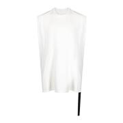 Rick Owens Ärmlös topp White, Herr