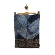 Dolce & Gabbana Pre-owned Pre-owned Denim sjalar Multicolor, Dam