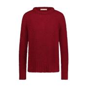 Jane Lushka Mysig Teddy Pullover | Röd Red, Dam