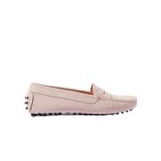 Scarosso Rosa Mocka Körloafers Pink, Dam