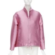 Valentino Vintage Pre-owned Polyester ytterklder Pink, Dam