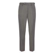 Boggi Milano Byxor i stretchflanell Gray, Herr