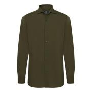 Boggi Milano B Jersey Pique Polo Shirt Regular Fit Green, Herr