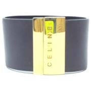 Celine Vintage Pre-owned Läder armband Brown, Dam