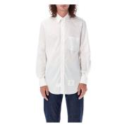 Thom Browne Klassisk Oxford Skjorta White, Herr