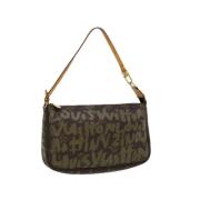 Louis Vuitton Vintage Pre-owned Canvas louis-vuitton-vskor Green, Dam