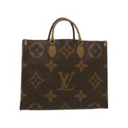 Louis Vuitton Vintage Förägande Brunt Canvas Louis Vuitton Tote Brown,...