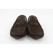 Louis Vuitton Vintage Klassiska Tyg Ballett Flats Brown, Dam