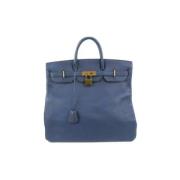 Hermès Vintage Begagnad handväska Blue, Dam