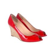 Christian Louboutin Pre-owned Pre-owned Sandaler Red, Dam