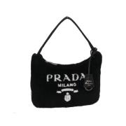Prada Vintage Pre-owned Päls handvskor Black, Dam