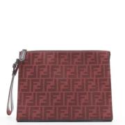 Fendi Vintage Pre-owned Läder fendi-vskor Red, Dam