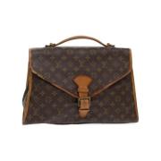 Louis Vuitton Vintage Pre-owned Canvas handvskor Brown, Dam