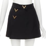 Valentino Vintage Pre-owned Ylle nederdelar Black, Dam