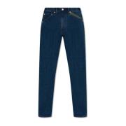 PS By Paul Smith Broderade jeans Blue, Herr
