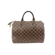 Louis Vuitton Vintage Förhandsägd Handväska med Serienummer Brown, Dam